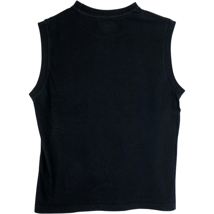 agnes b. HOMME Tank Top, Men's Size M (approx.) cotton black type Vintage Second Hand