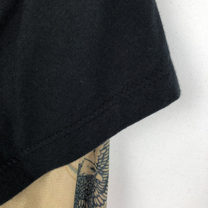 2000'S Harley-Davidson Motorcycle Long-Sleeve T-Shirt (Women's Size L) polyester black type Vintage Second Hand