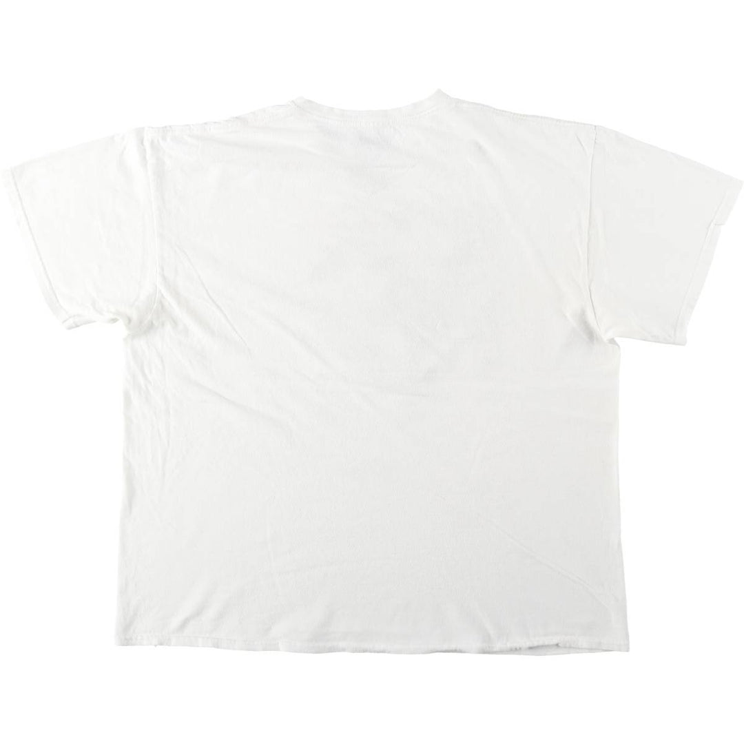 BLEACH anime character print T-shirt, men's size XL cotton white type Vintage Second Hand
