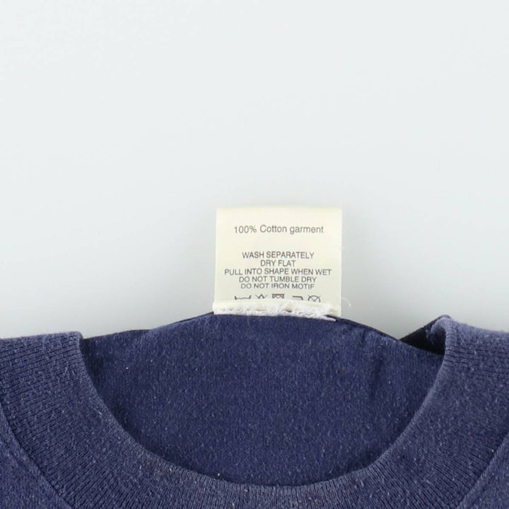 The English Teddy Bear Company Anime Character Print T-Shirt (Men's Size L) cotton navy blue type Vintage Second Hand