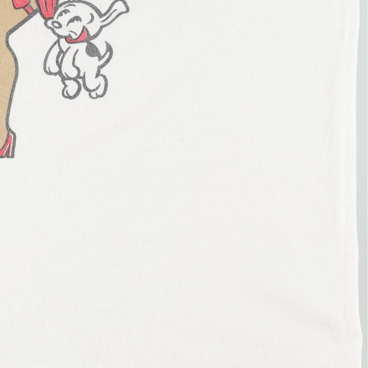 Gildan Betty Boop character print T-shirt, men's size XL (approx.) cotton white type Vintage Second Hand