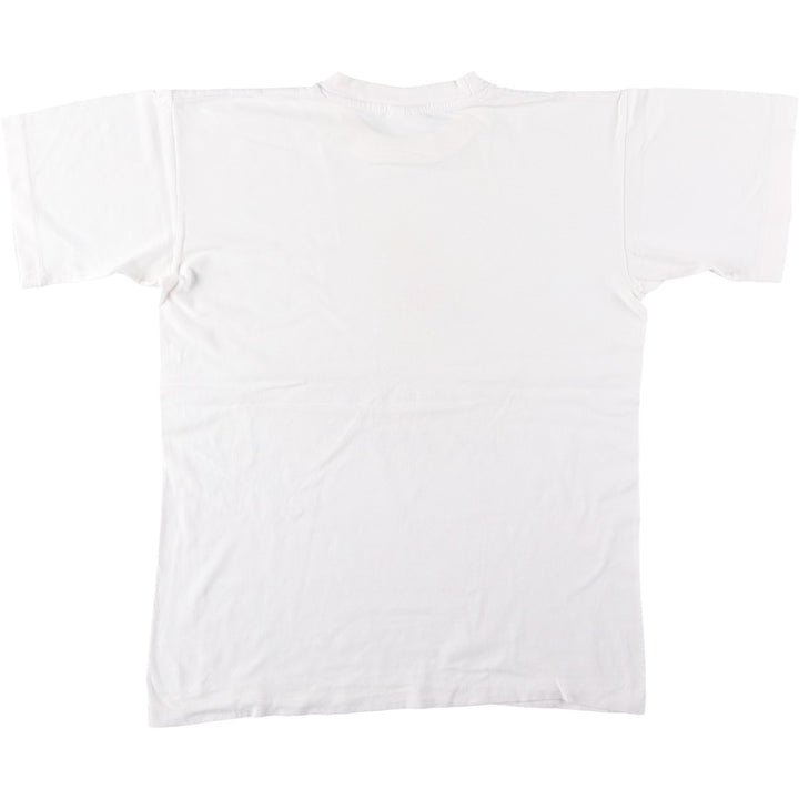 Ale THE SIMPSONS Bart Character Print T-Shirt, Men's Size M (Equivalent), Vintage cotton white type Vintage Second Hand