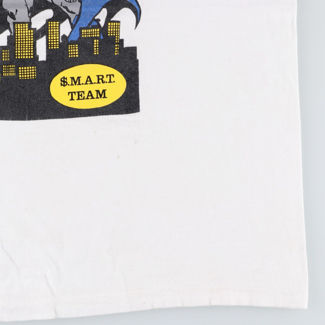 ~90'S BELTON Batman AL Williams Character Print T-Shirt, Men's XL equivalent, Vintage cotton white type Vintage Second Hand