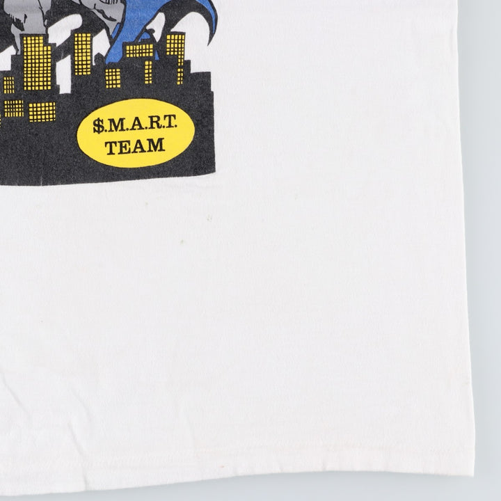 ~90'S BELTON Batman AL Williams Character Print T-Shirt, Men's XL equivalent, Vintage cotton white type Vintage Second Hand