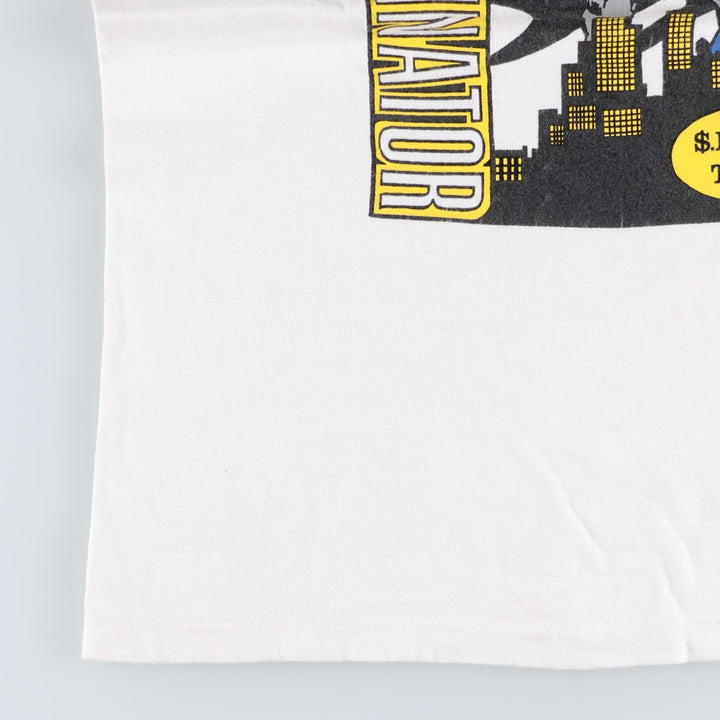 ~90'S BELTON Batman AL Williams Character Print T-Shirt, Men's XL equivalent, Vintage cotton white type Vintage Second Hand
