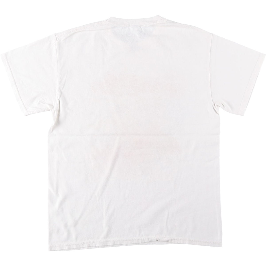 SAILOR MOON Pretty Guardian Sailor Moon Anime Character Print T-shirt Men's M size cotton white type Vintage Second Hand
