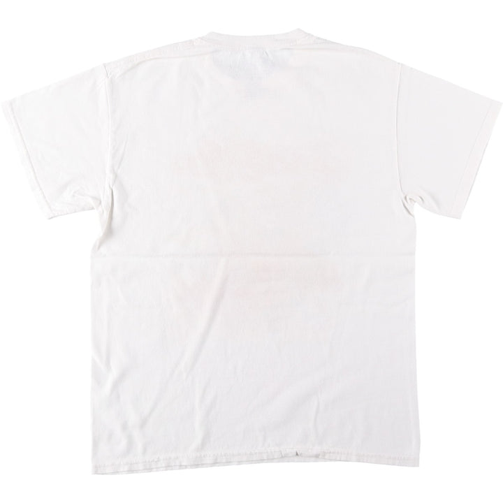 SAILOR MOON Pretty Guardian Sailor Moon Anime Character Print T-shirt Men's M size cotton white type Vintage Second Hand