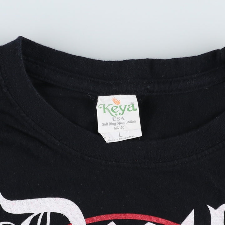 Keya SOUL EATER Death the Kid Anime Character Print T-Shirt (Men's Size L) cotton black type Vintage Second Hand