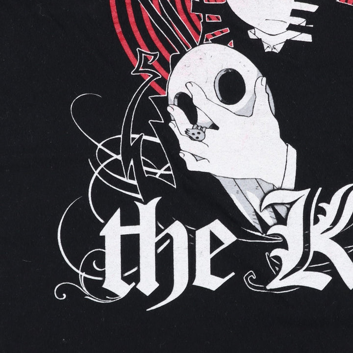 Keya SOUL EATER Death the Kid Anime Character Print T-Shirt (Men's Size L) cotton black type Vintage Second Hand
