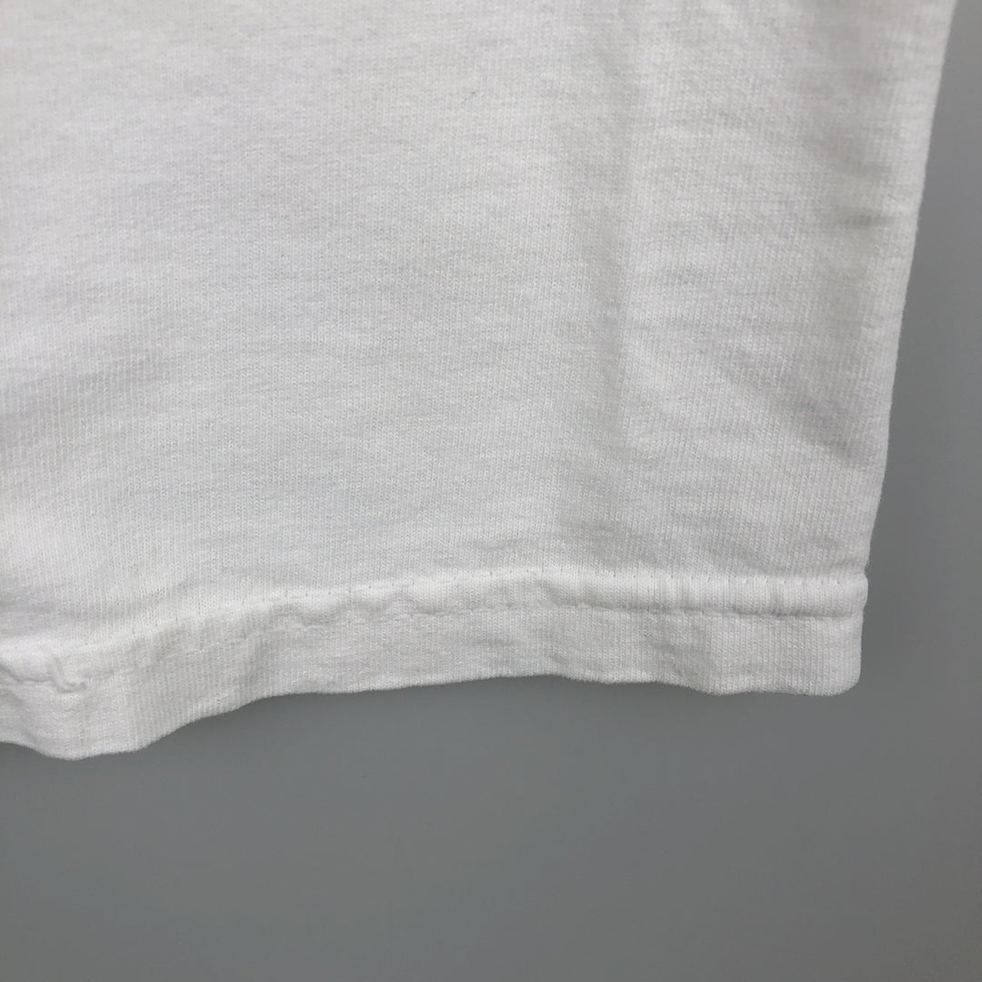 2000'S Hanes Heavyweight Flag Pattern FedEx Advertising T-Shirt, Men's XXL equivalent. cotton white type Vintage Second Hand