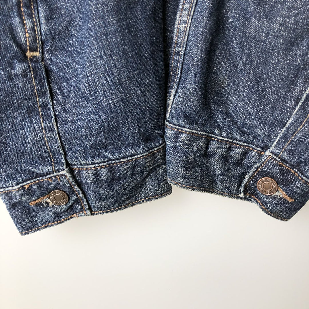 2000'S Levi's 70520 Padded Denim Boa Jacket, Men's Size L (approx.) cotton blue type Vintage Second Hand