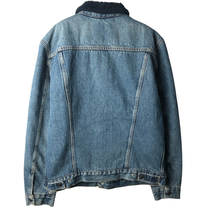 Levi's padded denim jacket, size L, men's cotton blue type Vintage Second Hand