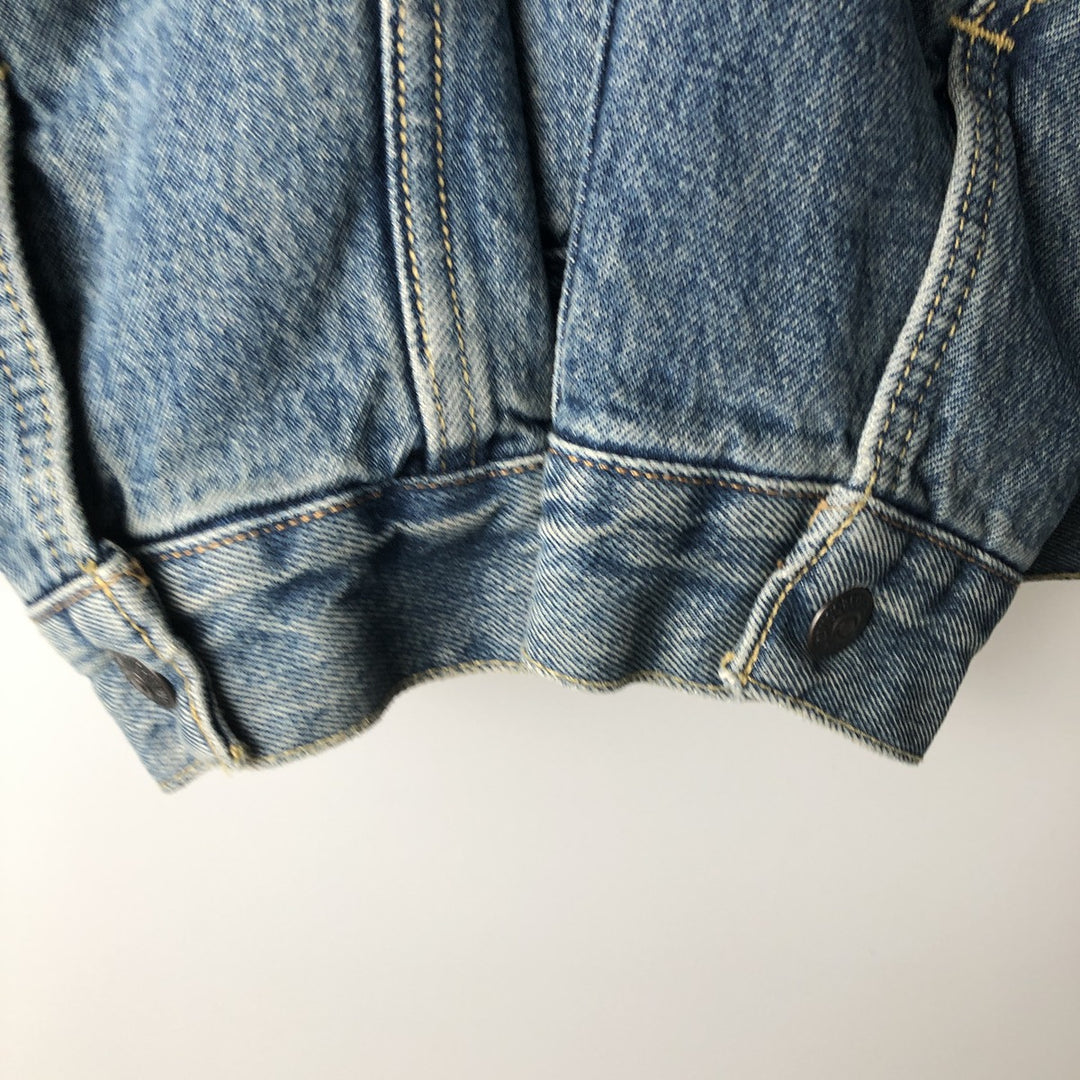 Levi's padded denim jacket, size L, men's cotton blue type Vintage Second Hand