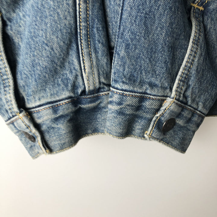 Levi's padded denim jacket, size L, men's cotton blue type Vintage Second Hand