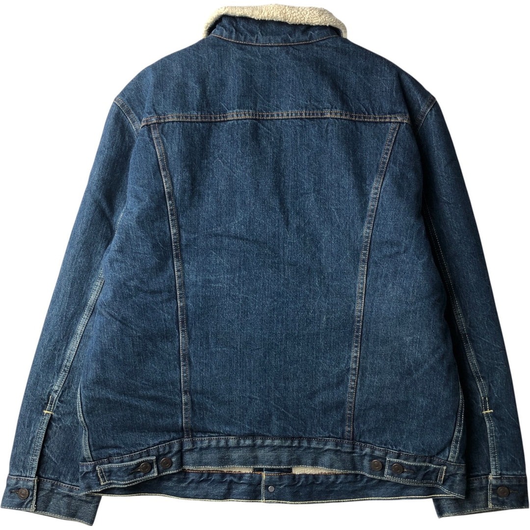 Levi's Padded Denim Jacket, Men's Size XL cotton blue type Vintage Second Hand