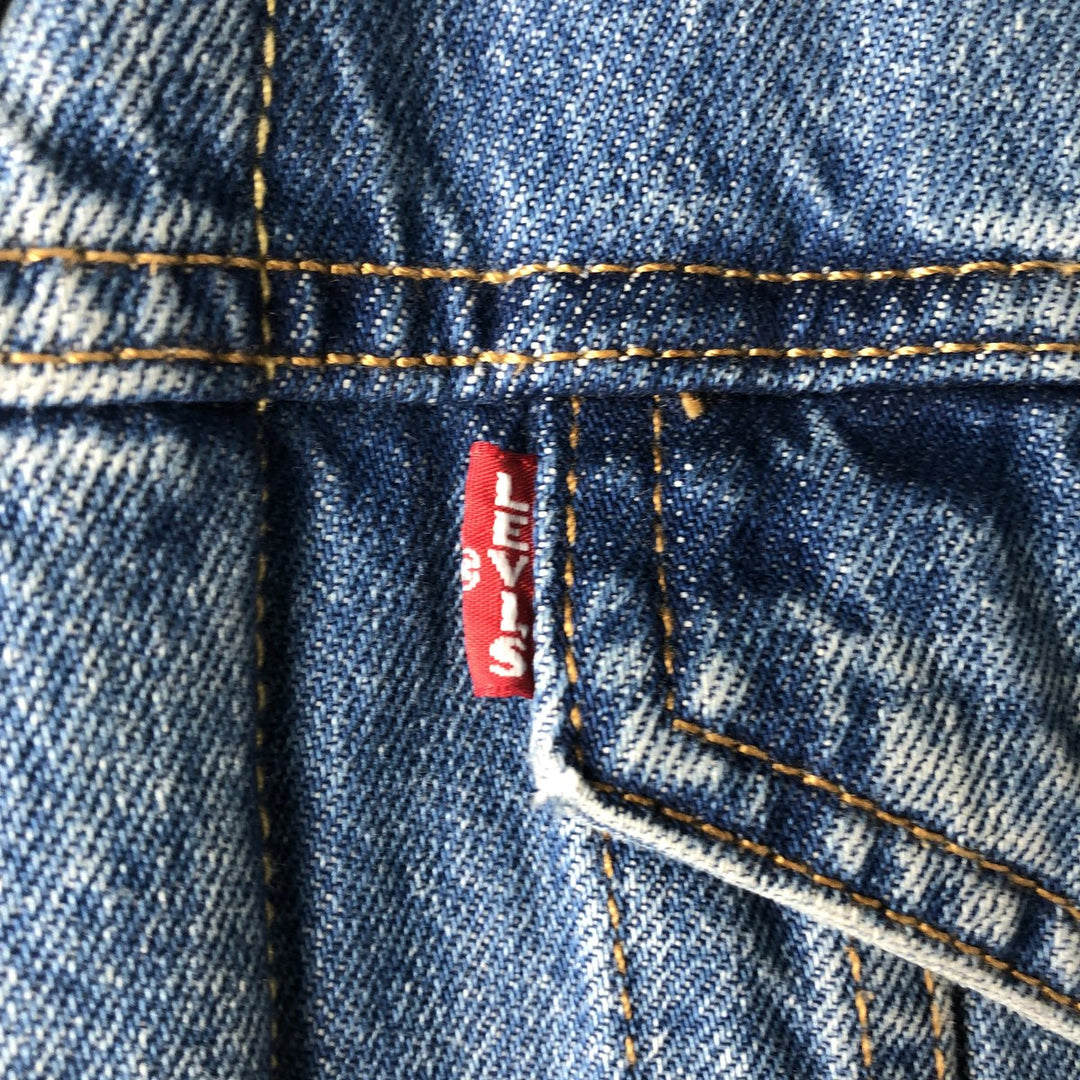 Levi's LEVI'S PREMIUM padded denim jacket, size M, men's cotton blue type Vintage Second Hand