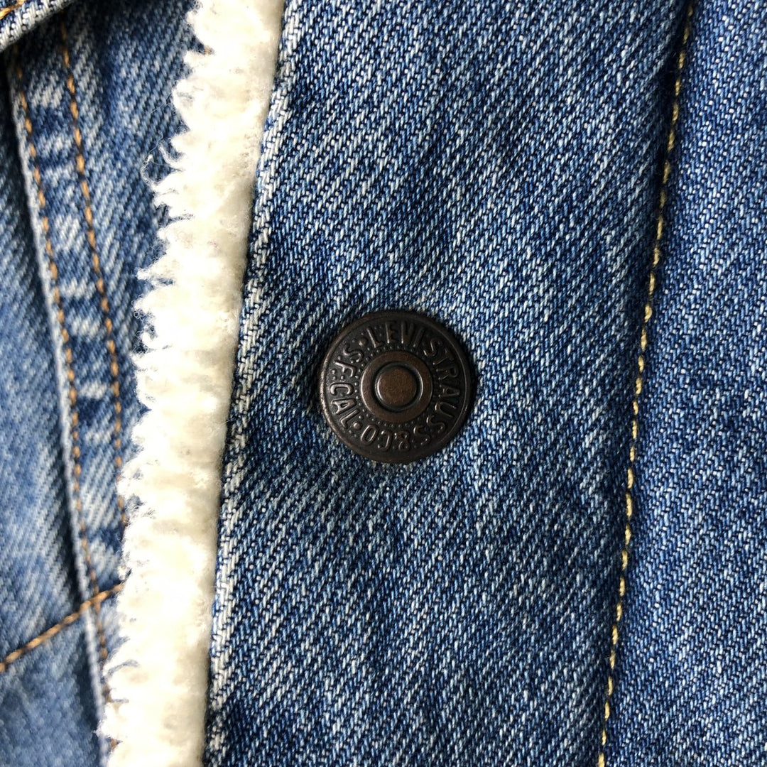 Levi's LEVI'S PREMIUM padded denim jacket, size M, men's cotton blue type Vintage Second Hand