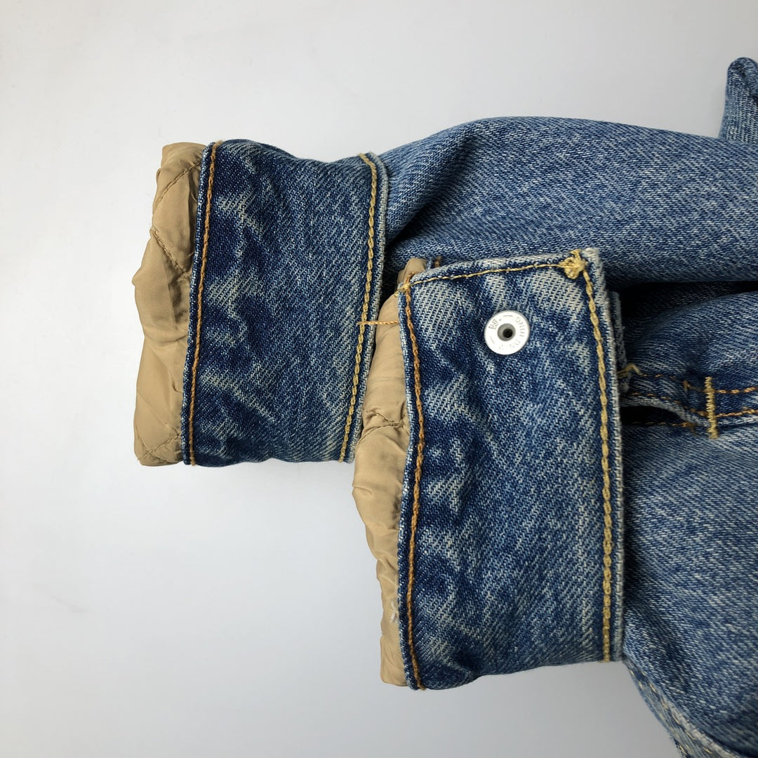Levi's LEVI'S PREMIUM padded denim jacket, size M, men's cotton blue type Vintage Second Hand