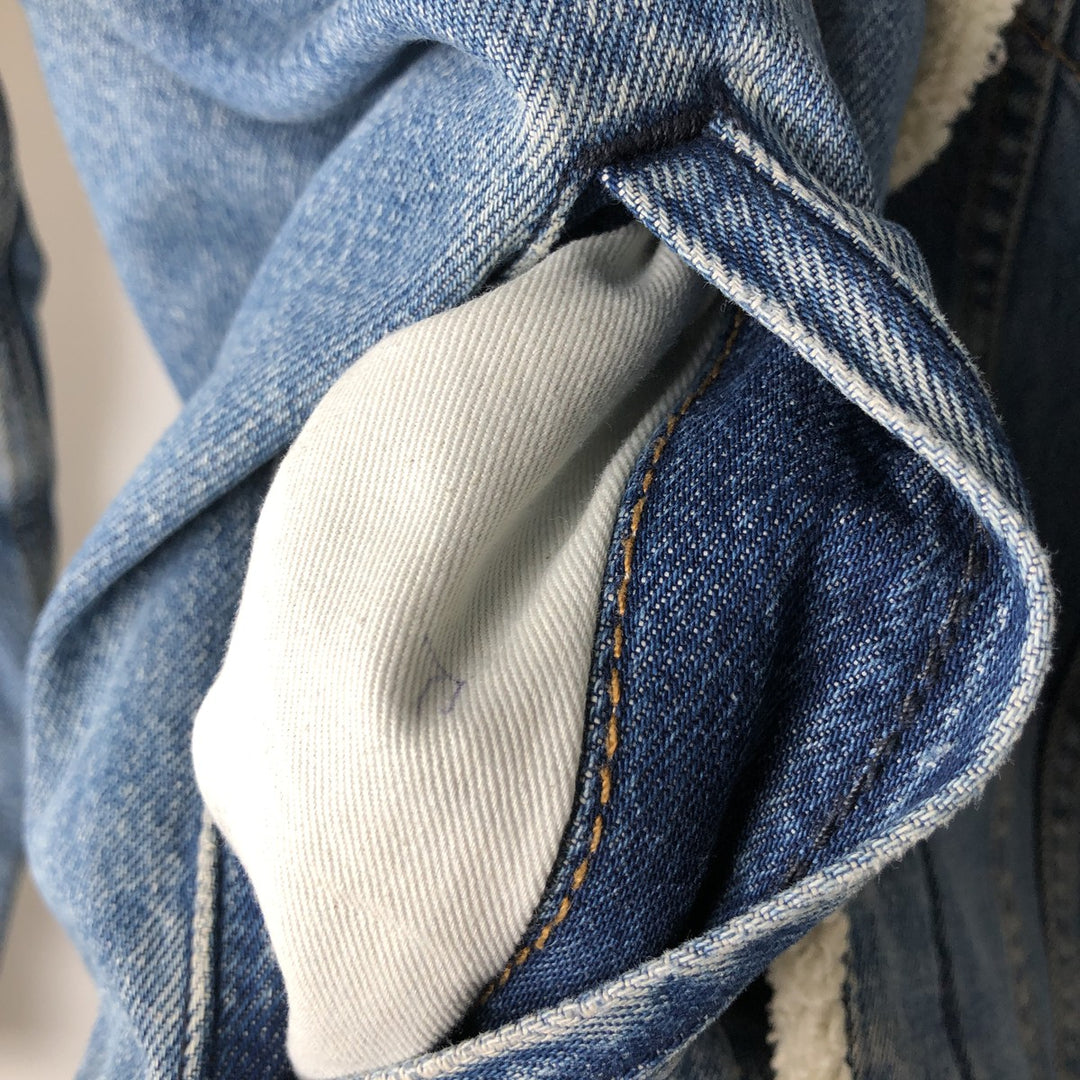 Levi's LEVI'S PREMIUM padded denim jacket, size M, men's cotton blue type Vintage Second Hand