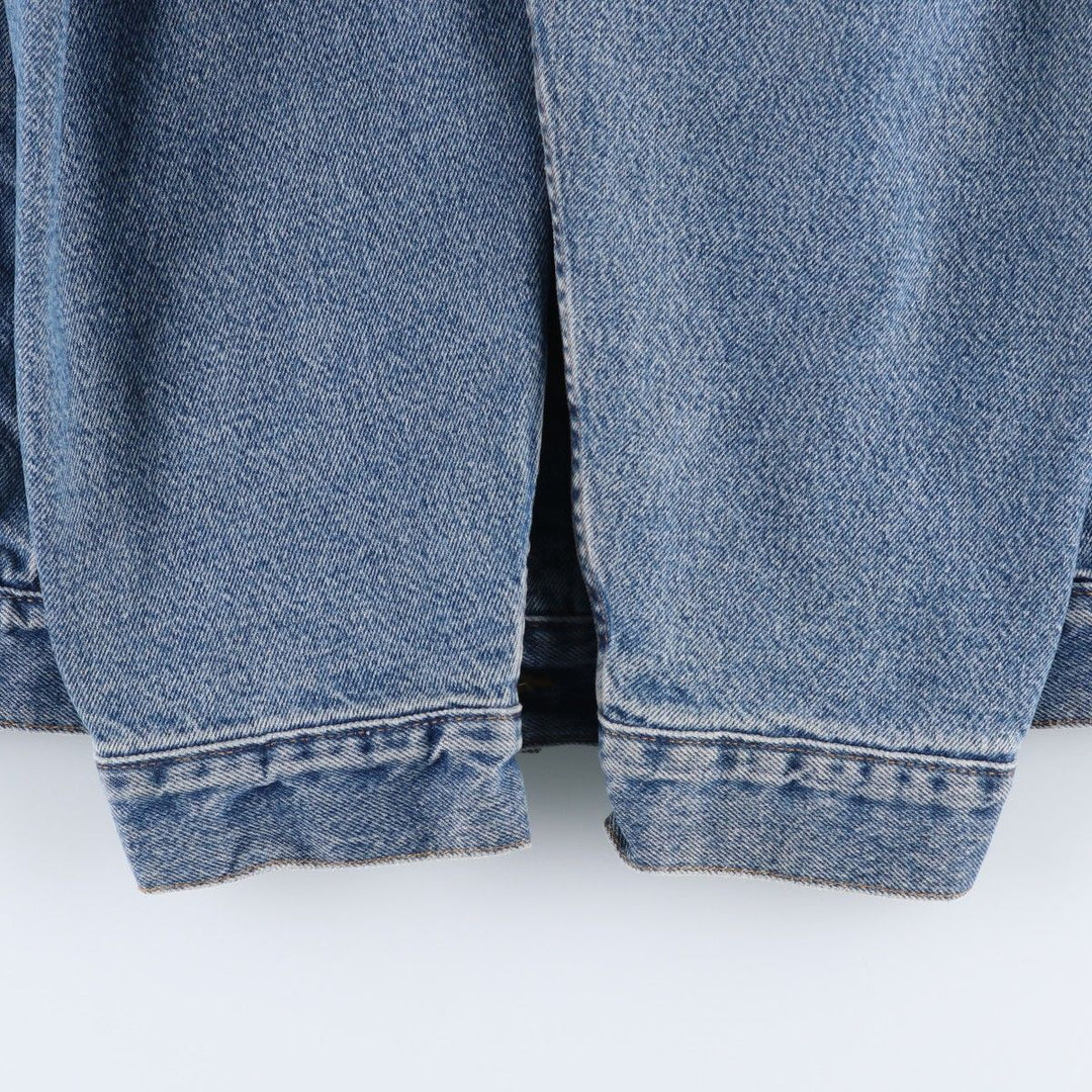 1990'S Levi's 70614-0389 Denim Jacket, Men's XXL equivalent, Vintage cotton blue type Vintage Second Hand