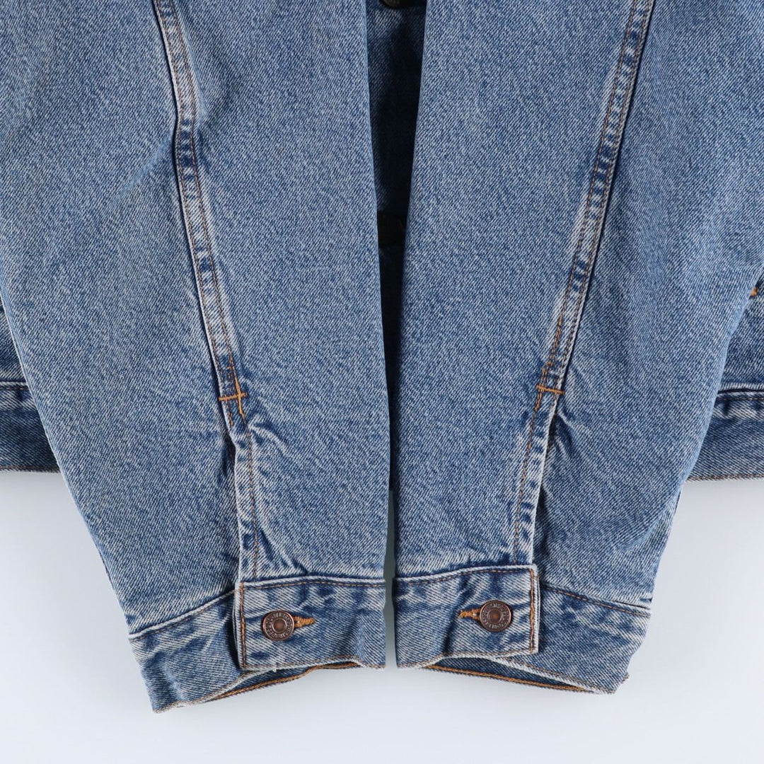 1990'S Levi's 70614-0389 Denim Jacket, Men's XXL equivalent, Vintage cotton blue type Vintage Second Hand