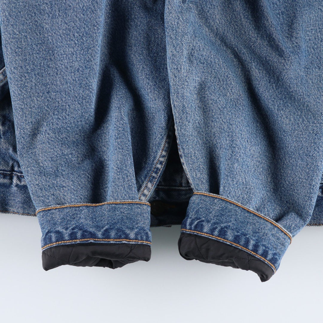 1990'S Levi's 70614-0389 Denim Jacket, Men's XXL equivalent, Vintage cotton blue type Vintage Second Hand