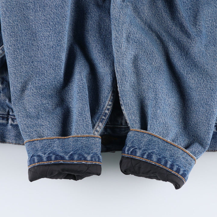 1990'S Levi's 70614-0389 Denim Jacket, Men's XXL equivalent, Vintage cotton blue type Vintage Second Hand