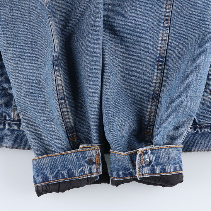 1990'S Levi's 70614-0389 Denim Jacket, Men's XXL equivalent, Vintage cotton blue type Vintage Second Hand