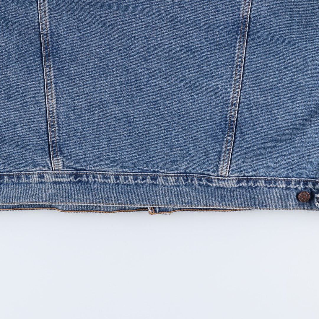 1990'S Levi's 70614-0389 Denim Jacket, Men's XXL equivalent, Vintage cotton blue type Vintage Second Hand