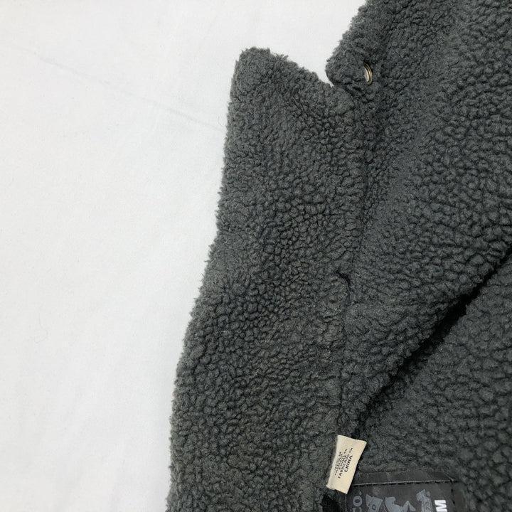 Levi's padded black denim fleece jacket, men's size M. cotton black type Vintage Second Hand