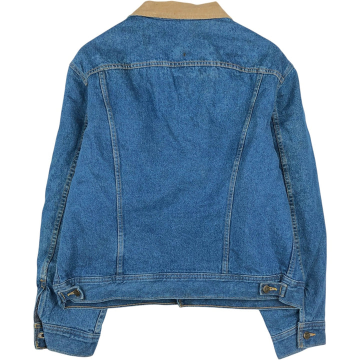 70s-80'S Lee Storm Rider denim jacket, men's size XL equivalent, vintage. cotton blue type Vintage Second Hand