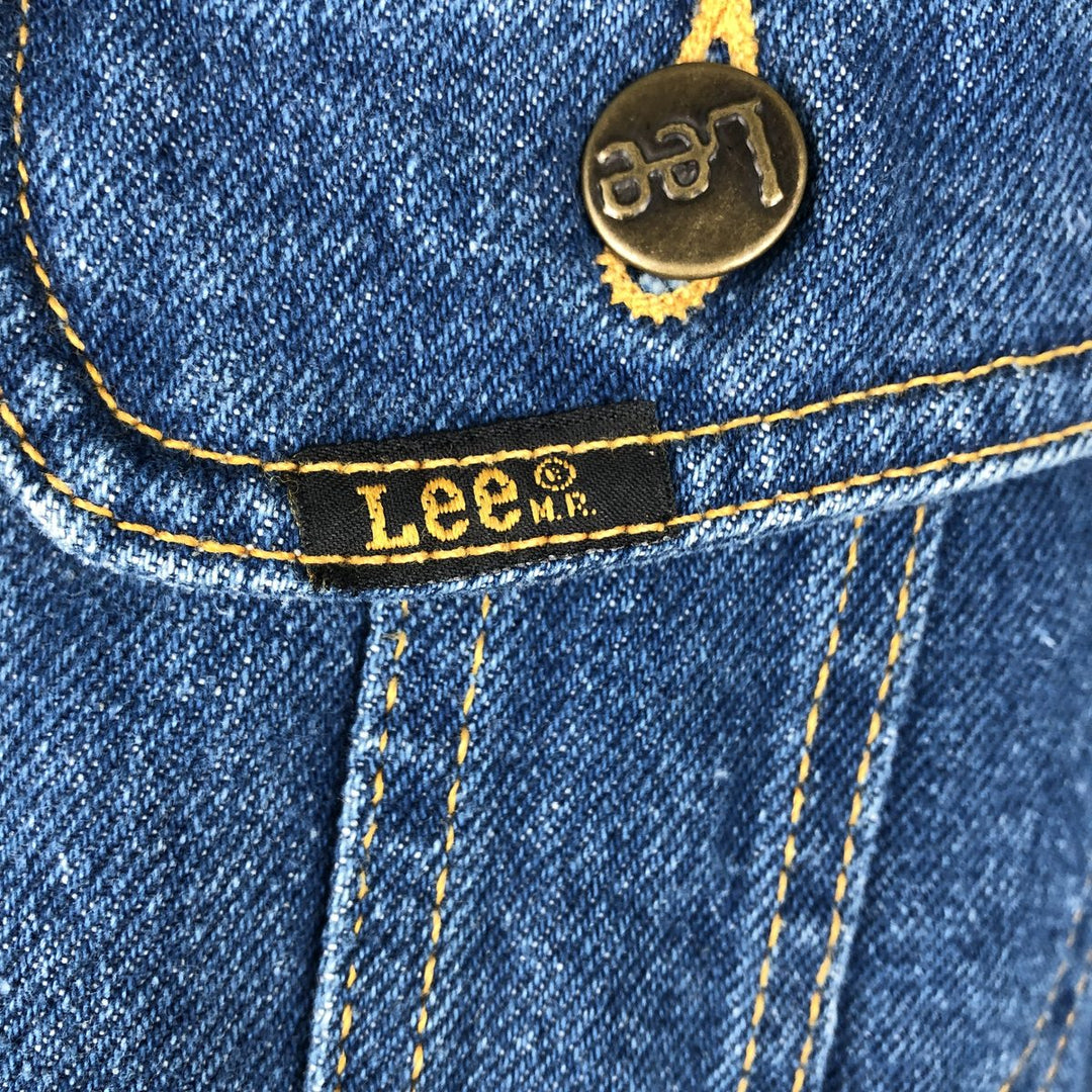 70s-80'S Lee Storm Rider denim jacket, men's size XL equivalent, vintage. cotton blue type Vintage Second Hand