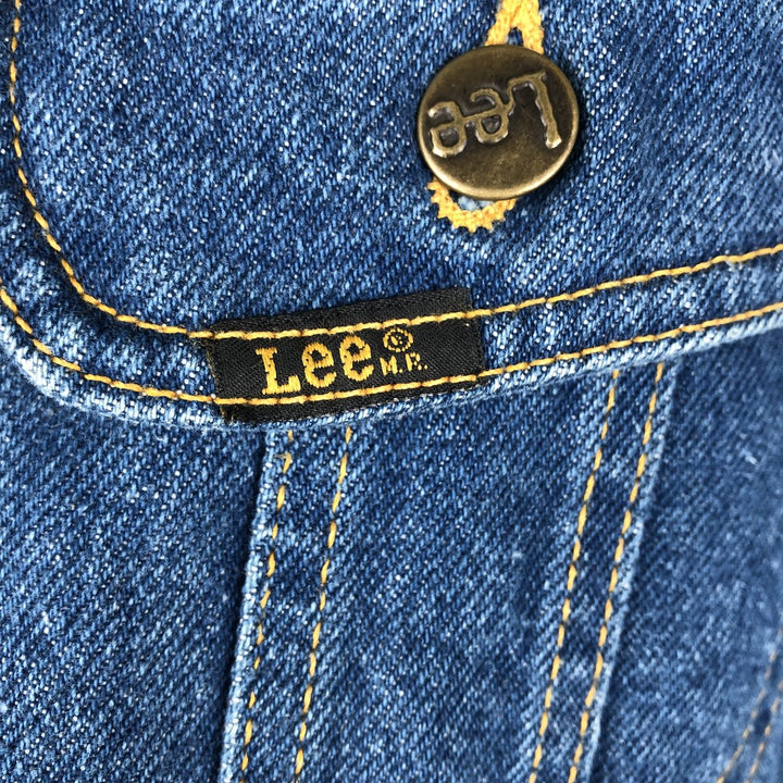 70s-80'S Lee Storm Rider denim jacket, men's size XL equivalent, vintage. cotton blue type Vintage Second Hand