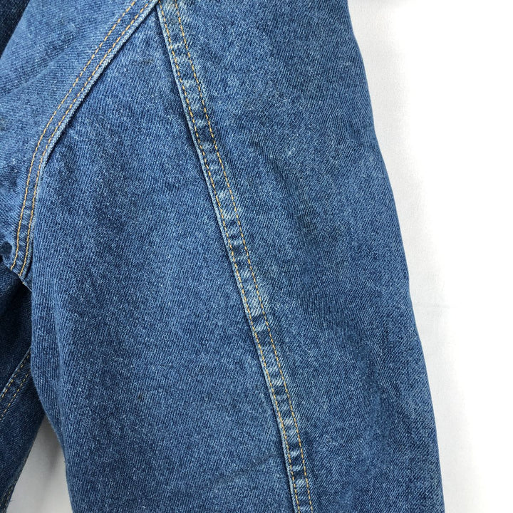 70s-80'S Lee Storm Rider denim jacket, men's size XL equivalent, vintage. cotton blue type Vintage Second Hand