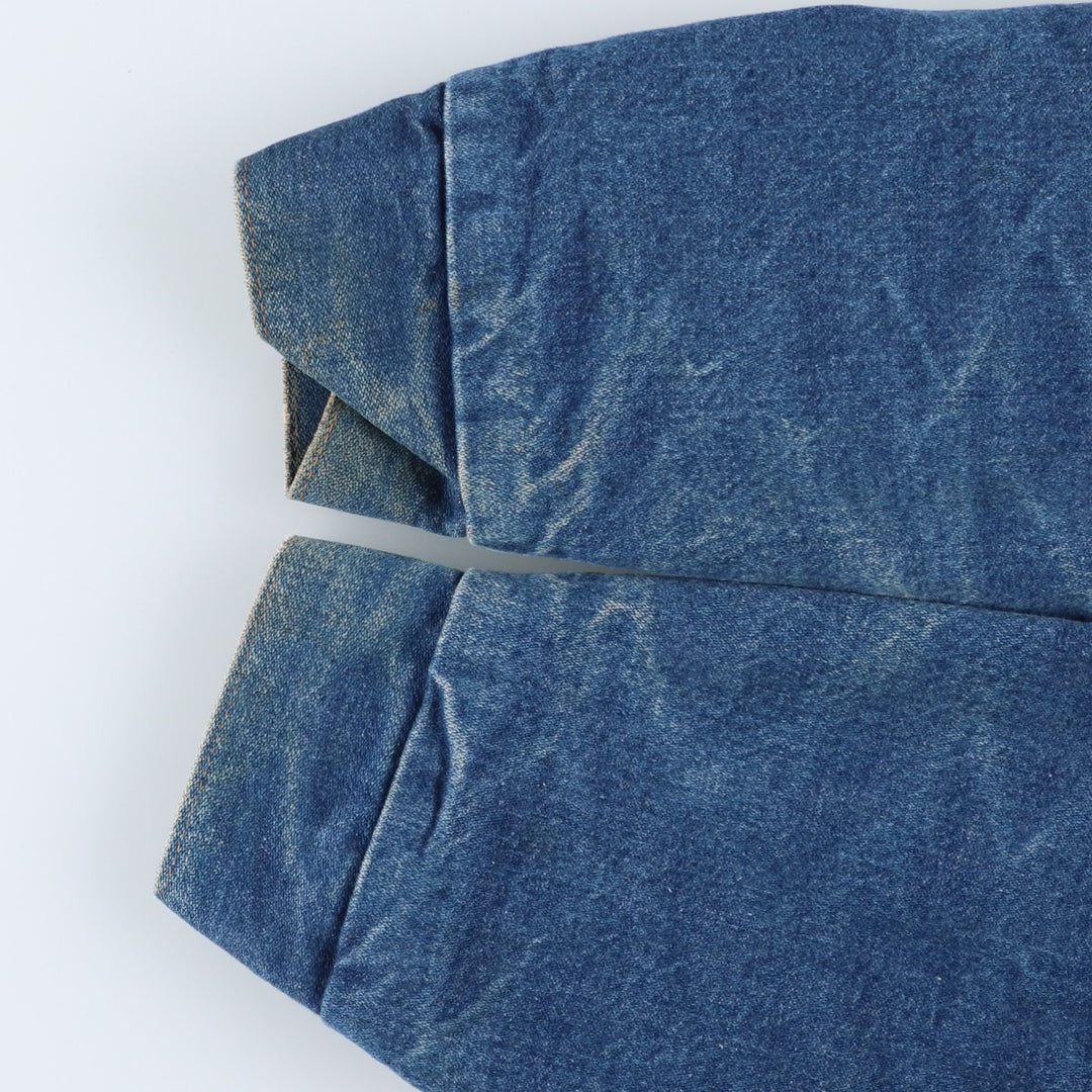 Wrangler padded denim fleece jacket, men's size L (approx.), vintage. unclear blue type Vintage Second Hand
