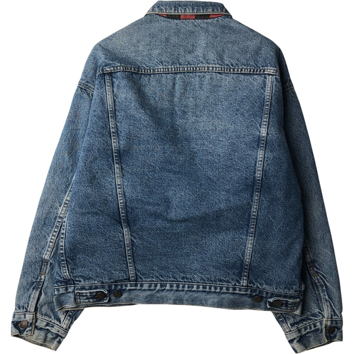 ~90'S Levi's 70417-0814 Denim Jacket, Made in USA, Men's Size L (approx.), Vintage cotton blue type Vintage Second Hand