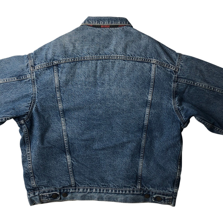 ~90'S Levi's 70417-0814 Denim Jacket, Made in USA, Men's Size L (approx.), Vintage cotton blue type Vintage Second Hand