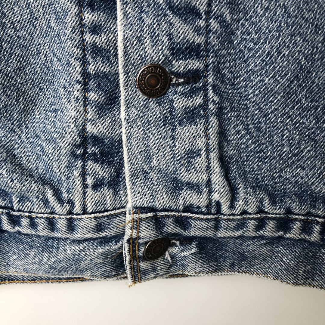 ~90'S Levi's 70417-0814 Denim Jacket, Made in USA, Men's Size L (approx.), Vintage cotton blue type Vintage Second Hand