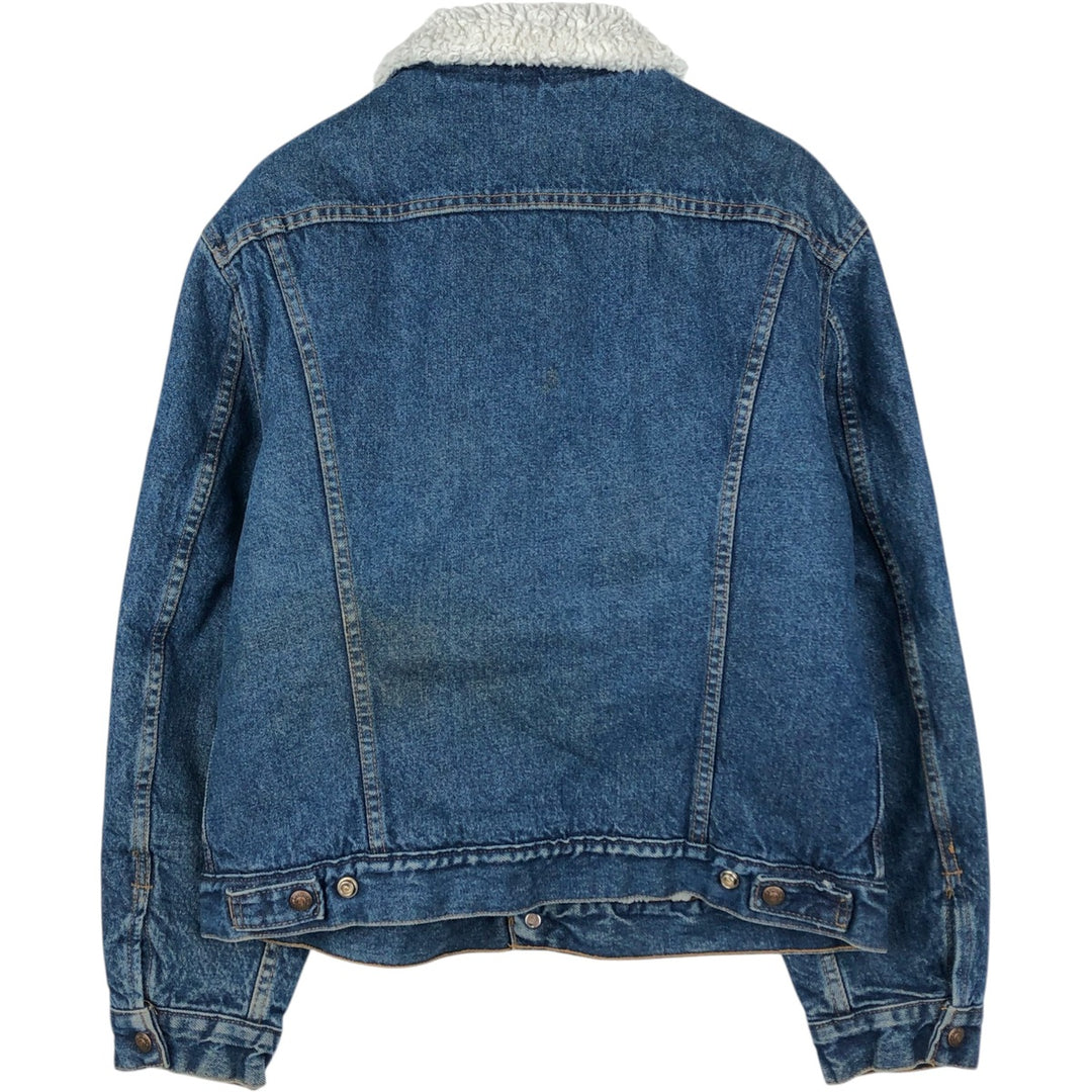 80s-90'S Levi's 70602-0216 Padded Denim Boa Jacket, Made in USA, Men's Size L (Equivalent), Vintage cotton blue type Vintage Second Hand