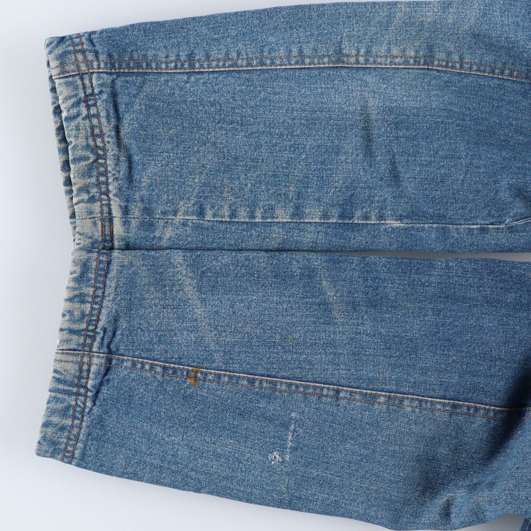 Levi's Shawl Collar Denim Boa Jacket, Made in Italy, Men's Size XL (Equivalent), Vintage polyester Blue type light blue Vintage Second Hand