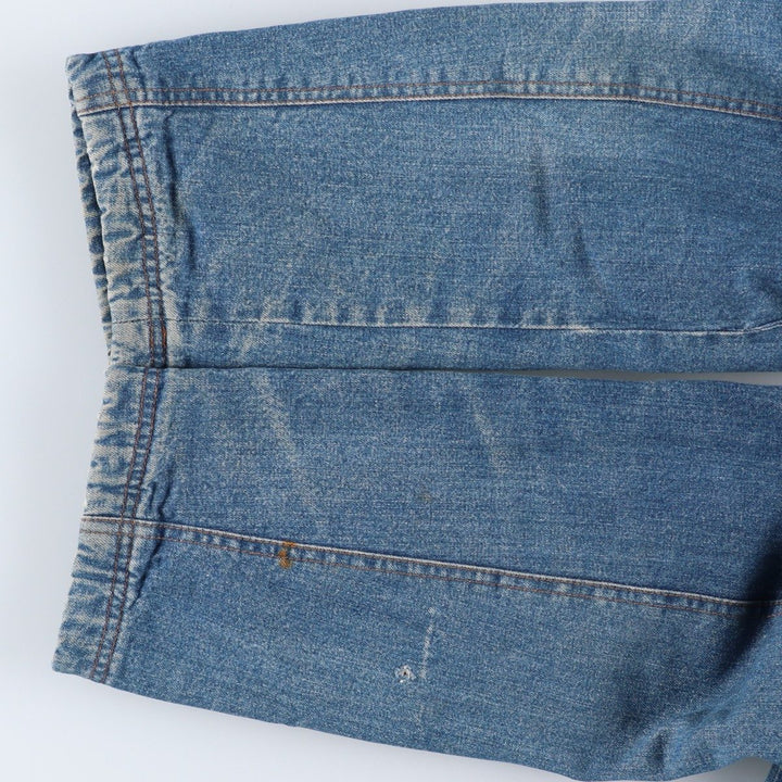 Levi's Shawl Collar Denim Boa Jacket, Made in Italy, Men's Size XL (Equivalent), Vintage polyester Blue type light blue Vintage Second Hand