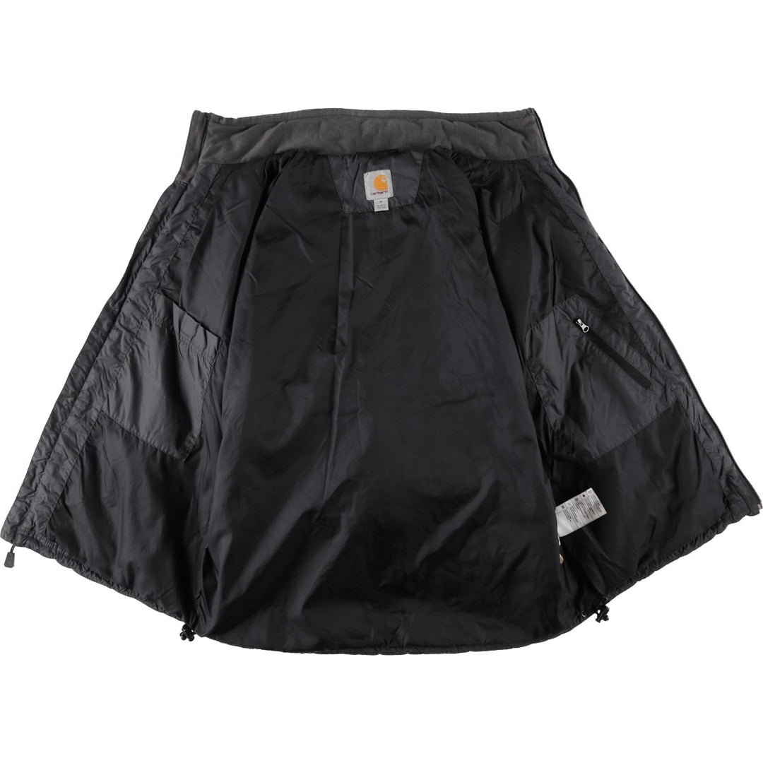 Carhartt padded puffer jacket, men's size M Nylon gray type Vintage Second Hand
