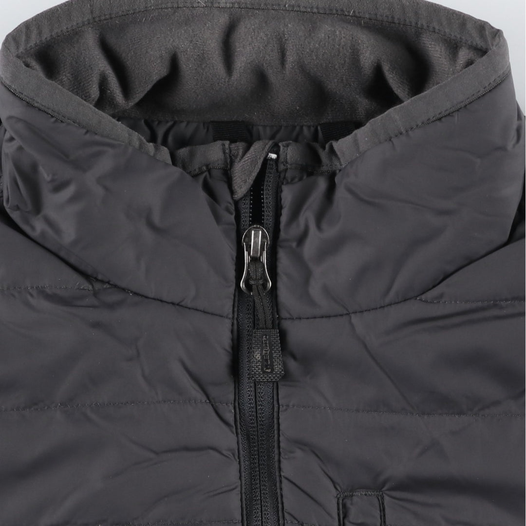 Carhartt padded puffer jacket, men's size M Nylon gray type Vintage Second Hand