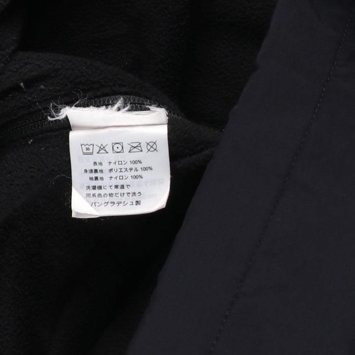 Carhartt WORK IN PROGRESS Hooded Half-Zip Padded Jacket Puffer Jacket Men's XL (approx.) Nylon black type Vintage Second Hand