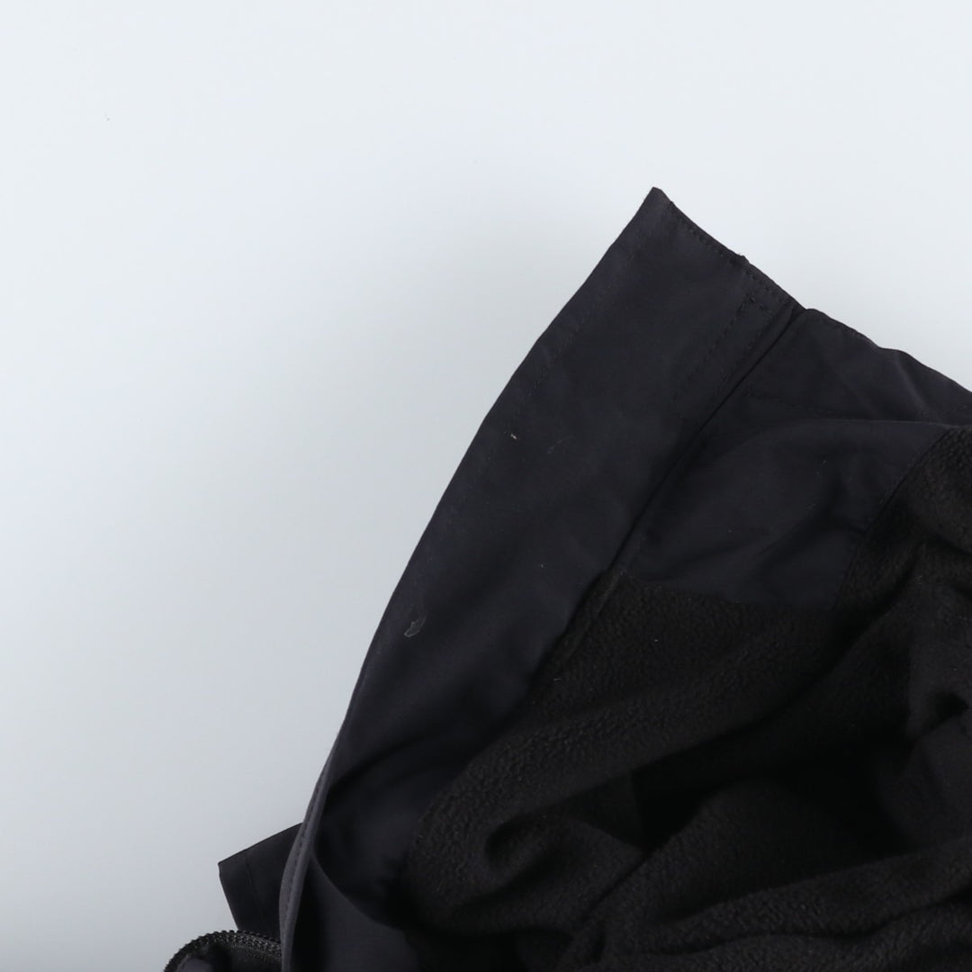 Carhartt WORK IN PROGRESS Hooded Half-Zip Padded Jacket Puffer Jacket Men's XL (approx.) Nylon black type Vintage Second Hand
