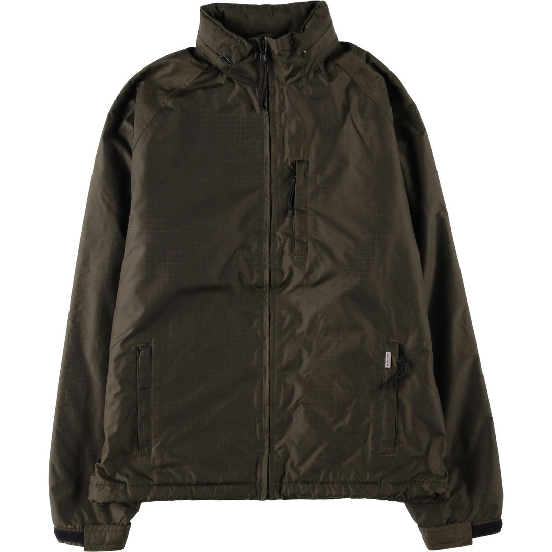 Carhartt padded puffer jacket, men's size M Nylon Khaki type Vintage Second Hand
