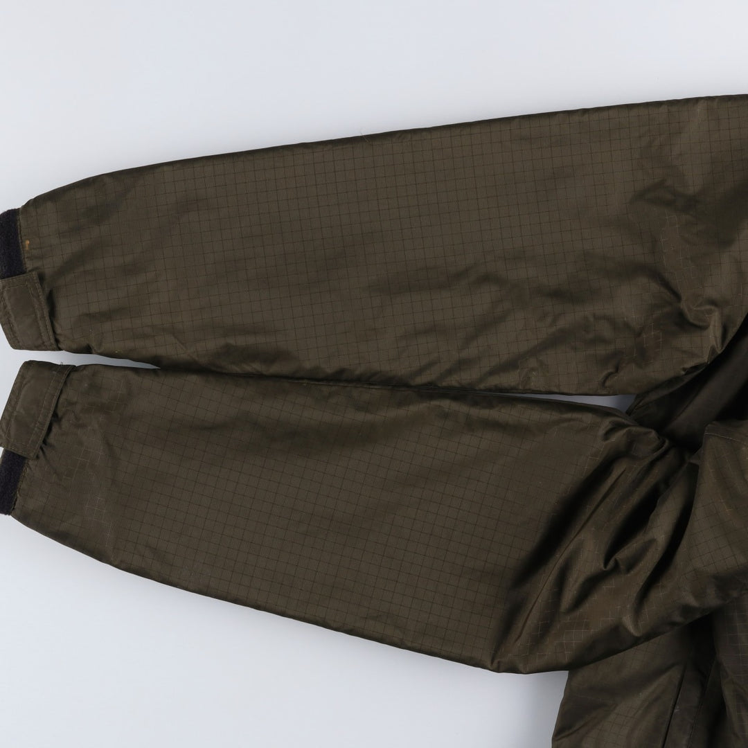 Carhartt padded puffer jacket, men's size M Nylon Khaki type Vintage Second Hand