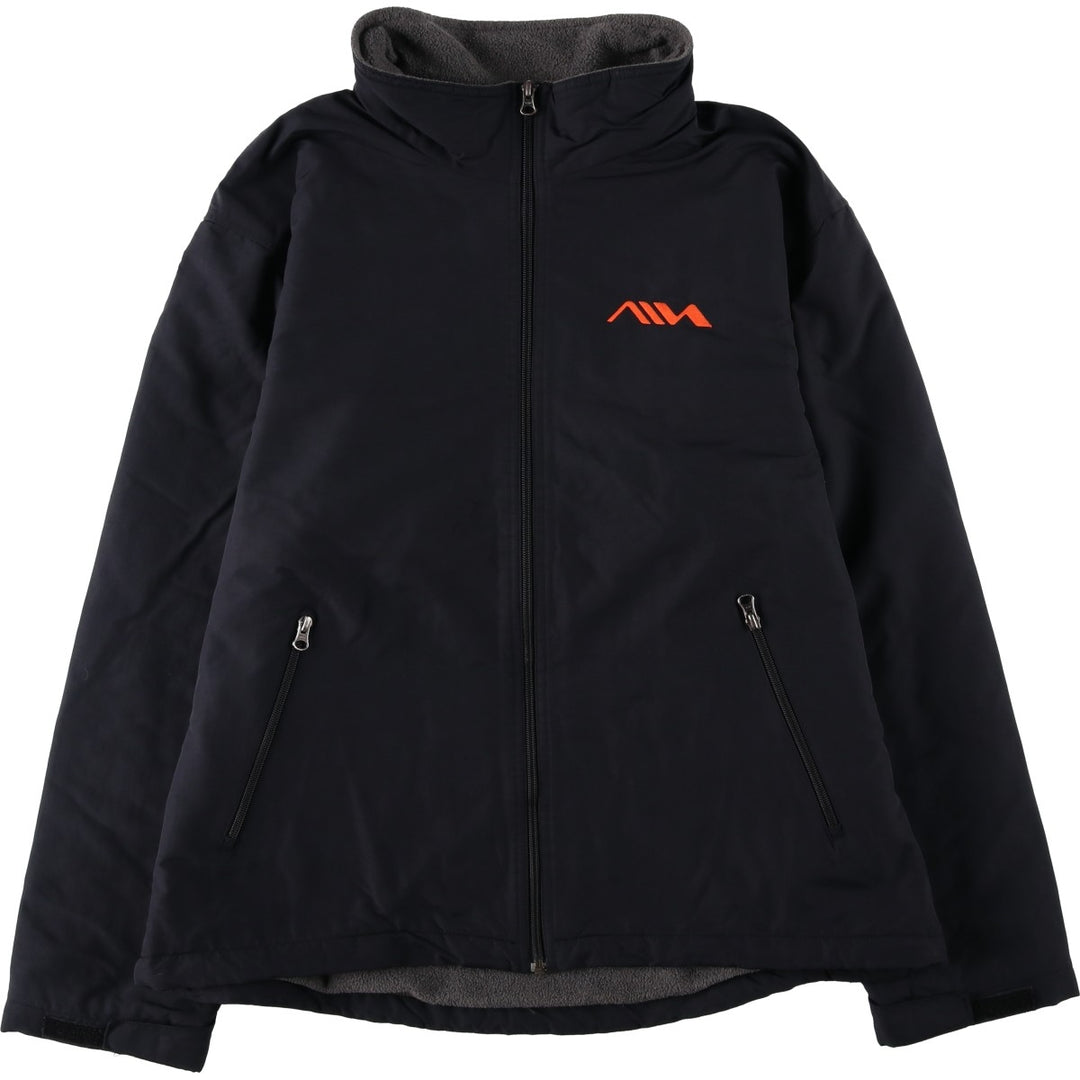 ~90'S Lands' End Advertising Padded Jacket Puffer Jacket Men's Size L (Equivalent) Vintage Nylon black type Vintage Second Hand