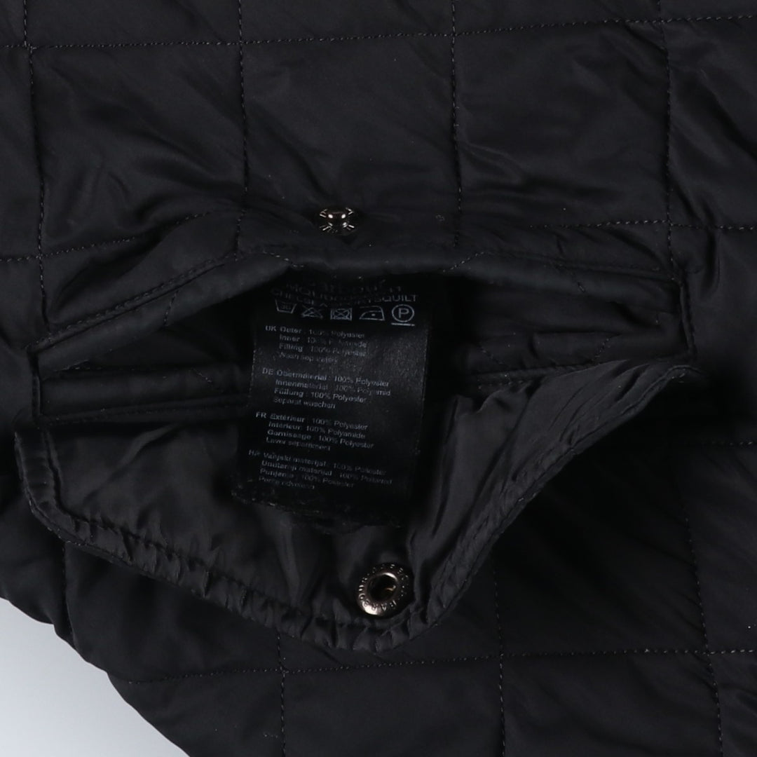 2000'S Barbour Chelsea Sport Quilted Quilted Jacket Puffer Jacket Men's Size M (approx.) unclear black type Vintage Second Hand