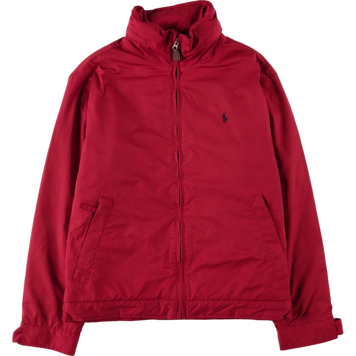 Ralph Lauren POLO by Ralph Lauren padded puffer jacket, men's size M polyester red type Vintage Second Hand